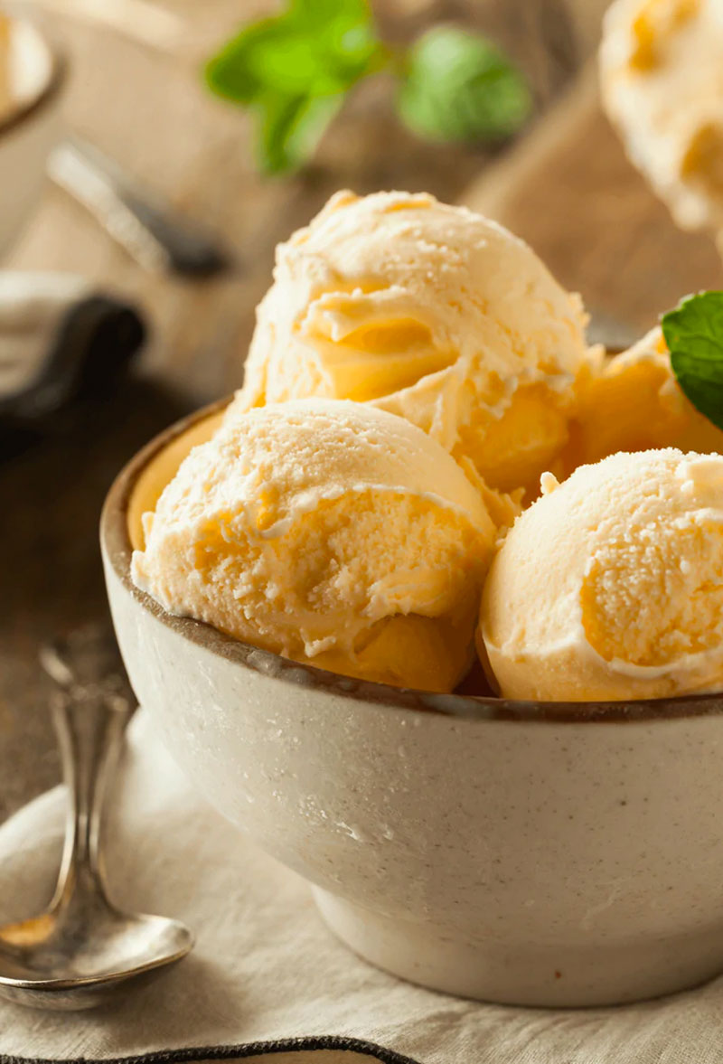 Salted Vanilla Honey Ice Cream