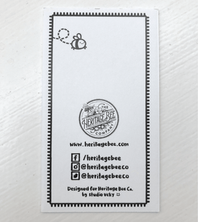 Lapel Pin - Bee Well - Heritage Bee Co.
