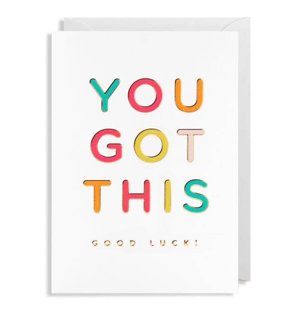 You Got This Good Luck! Card - Heritage Bee Co.