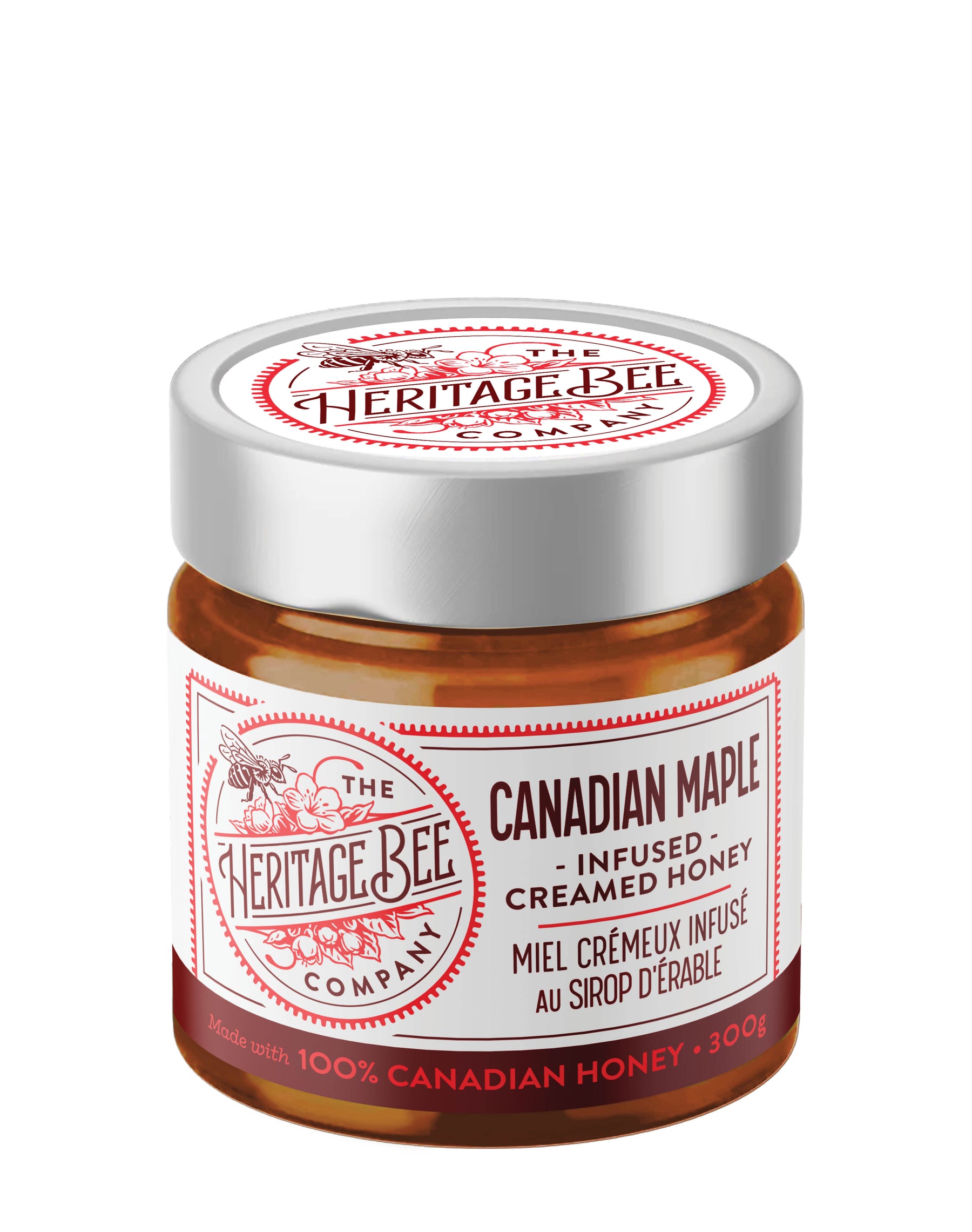 Canadian Maple Creamed Honey
