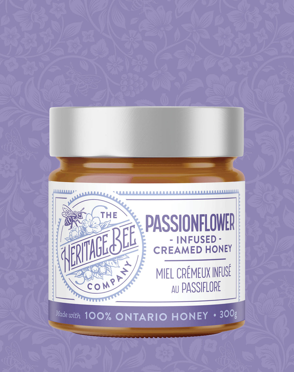 Passionflower Creamed Honey