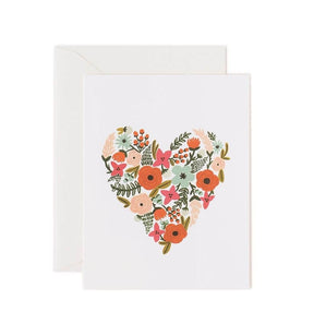 Flowering Heart Card - Heritage Bee Co.
