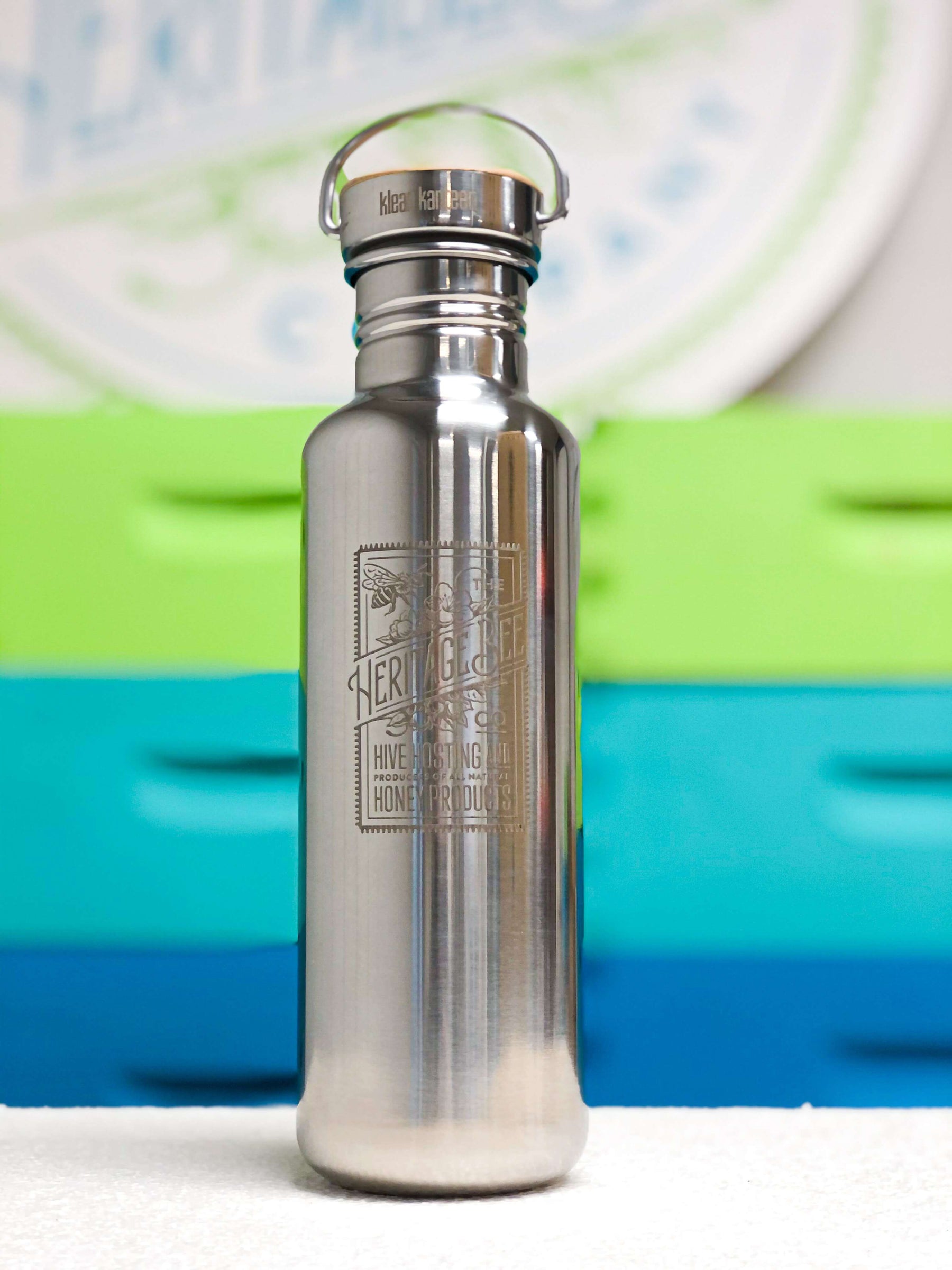 Stainless Steel Water Bottle by Klean Kanteen - Heritage Bee Co.